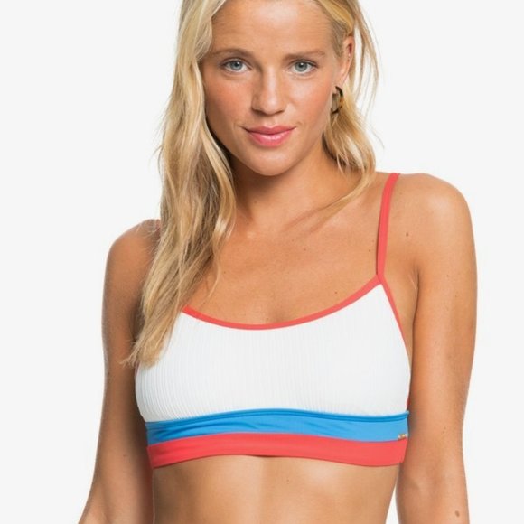 Roxy Hello July Bralette Bikini Top - Picture 1 of 6